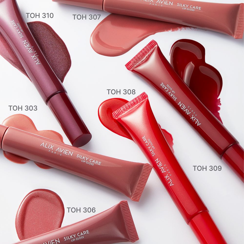 Блеск для губ silky care ALIX AVIEN (Lip gloss silky care 306 glitters in pink)