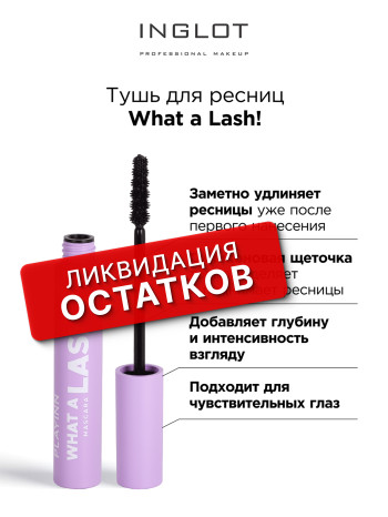 Тушь для ресниц (Playinn what a lash! mascara)