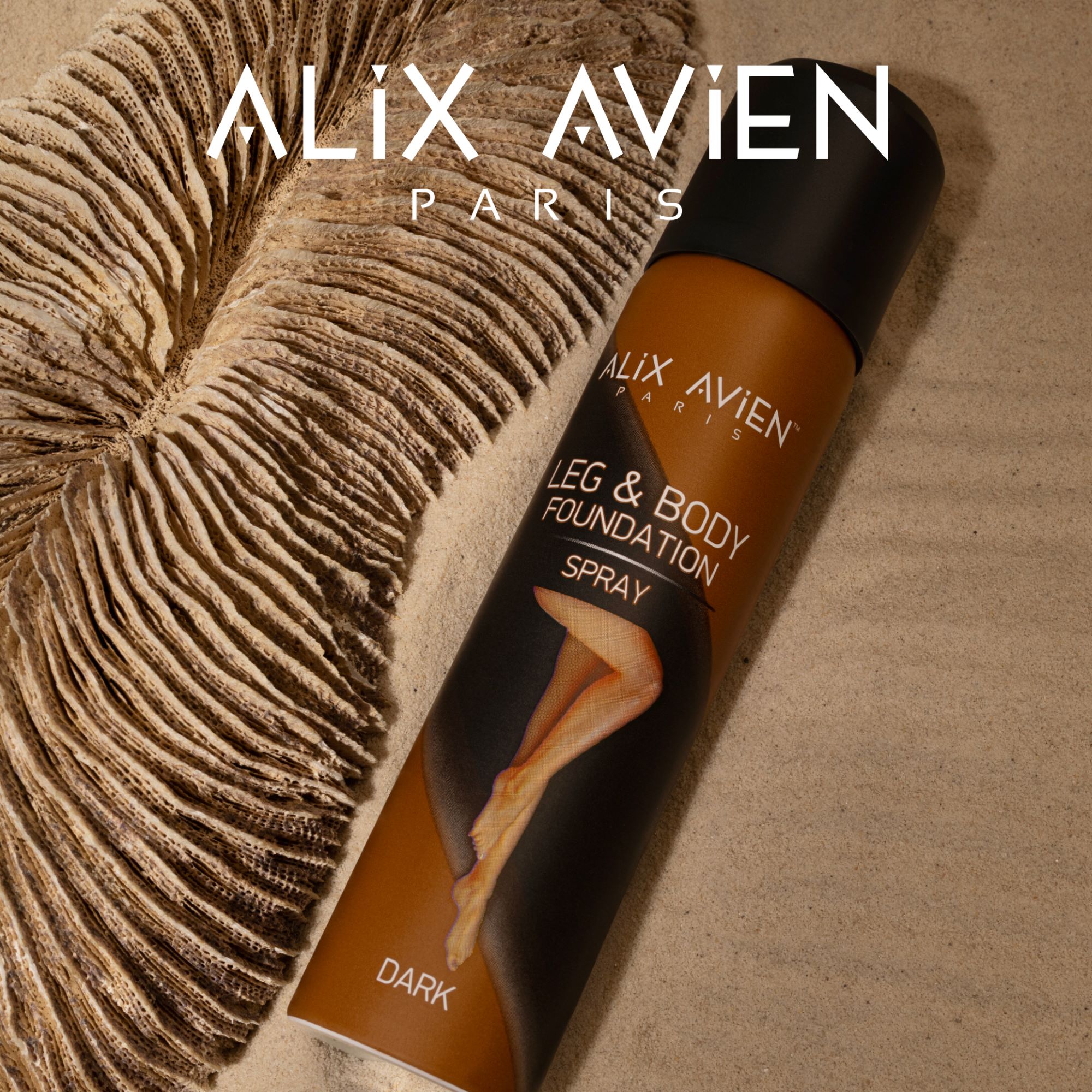 Тональное средство для тела и ног ALIX AVIEN (Foundation spray leg&body dark 75ml)