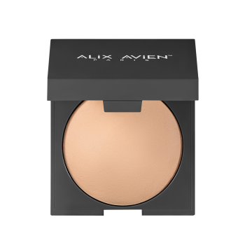 Пудра для лица компактная запеченная ALIX AVIEN (Baked powder 201 nude ivory)