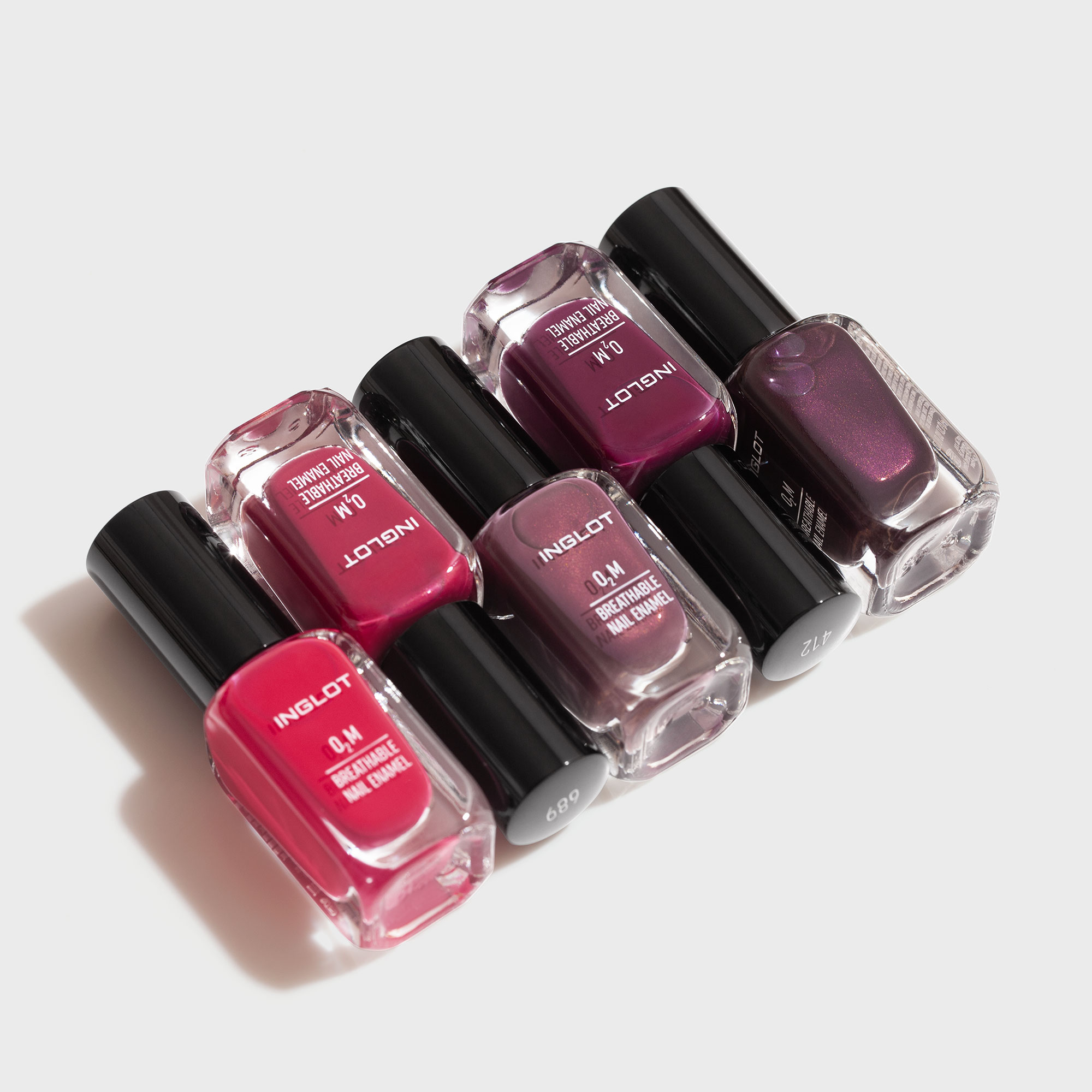эмаль для ногтей О2М INGLOT (O2M BREATHABLE NAIL ENAMEL - 690)